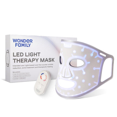Red Light Therapy Mask for Face - LED Red Light Face Mask Skincare Device