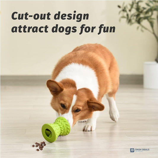 Natural Rubber Dog Chew Toys for Aggressive Chewers — Tug-of-War Rope Toy for Medium & Large Dogs