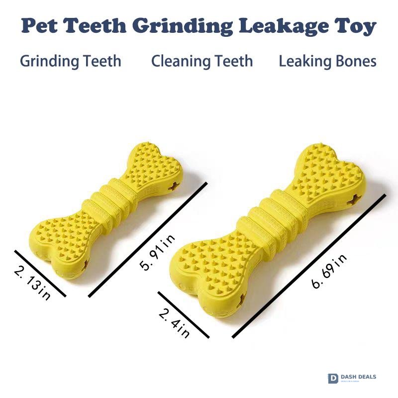 Dog Dental Chew Sticks 2-Pack — Toothbrush Toy for Tartar, Plaque & Bad Breath
