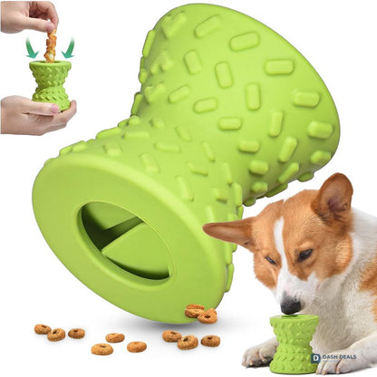 Natural Rubber Dog Chew Toys for Aggressive Chewers — Tug-of-War Rope Toy for Medium & Large Dogs