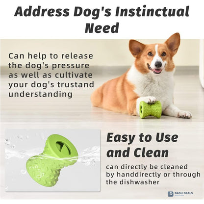 Natural Rubber Dog Chew Toys for Aggressive Chewers — Tug-of-War Rope Toy for Medium & Large Dogs