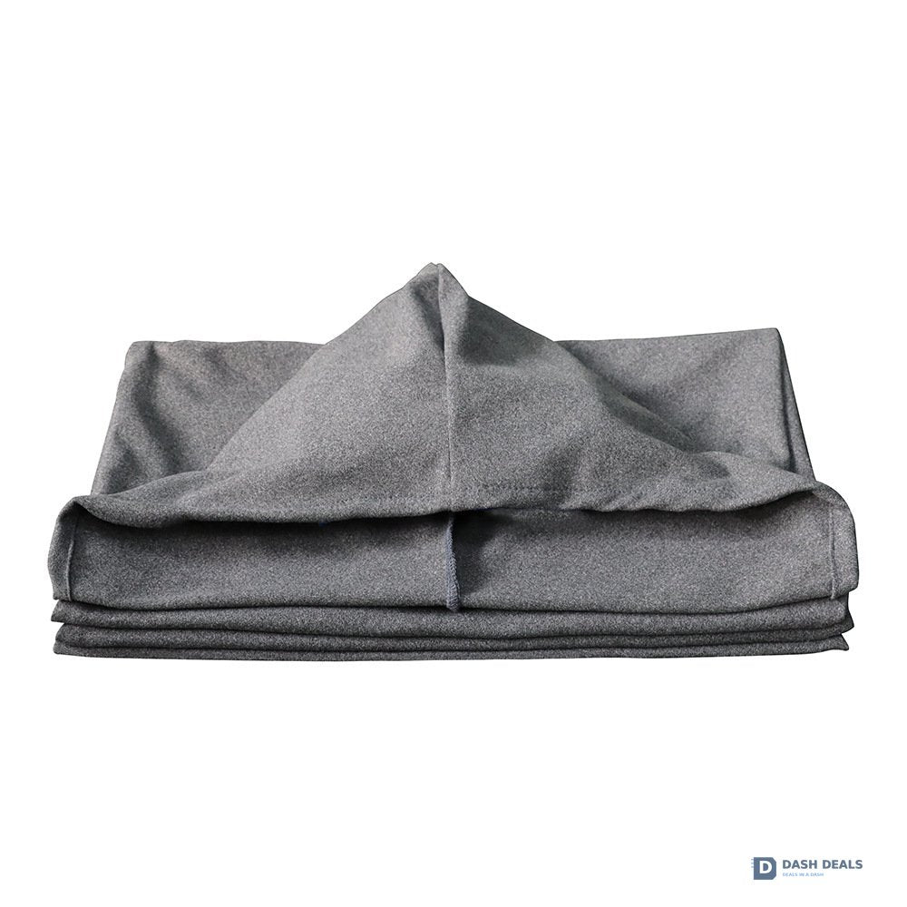 Wearable Hooded Sleep Pod Blanket — 2-in-1 Full Body Sleeping Bag for Couch, Travel, Camping