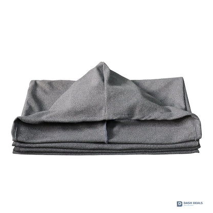 Wearable Hooded Sleep Pod Blanket — 2-in-1 Full Body Sleeping Bag for Couch, Travel, Camping