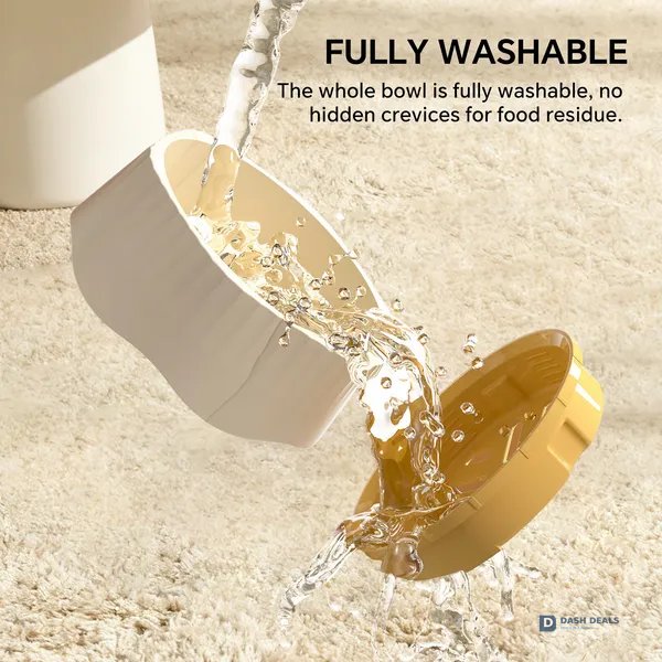 2-in-1 Cat Slow Feeder Bowl — Switchable Fast & Slow Feed, Large Plastic for Wet & Dry Food