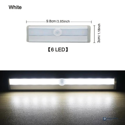 Bedside Atmosphere LED Night Light - Ambient Glow Lamp for Bedroom, Nursery & Reading Corner, AAA-Battery Powered Single or Double Pack