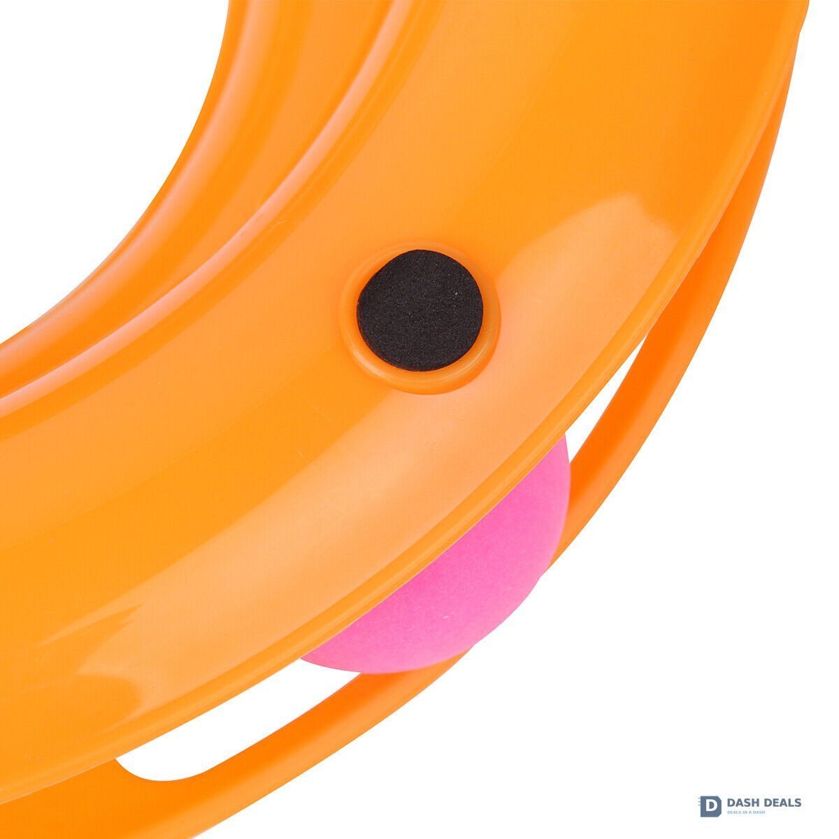 Interactive Cat Crazy Ball Disk Toy — Trilaminar Amusement Plate for Indoor Cats & Kittens