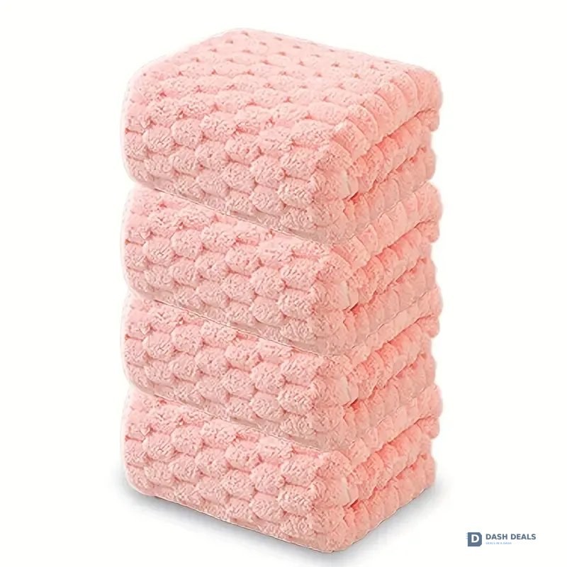 Waffle Ultra-Soft Bath Towel — Super Absorbent Quick-Dry Spa Fitness Travel Towel