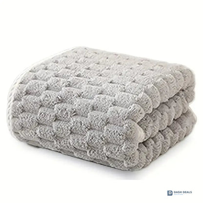 Waffle Ultra-Soft Bath Towel — Super Absorbent Quick-Dry Spa Fitness Travel Towel