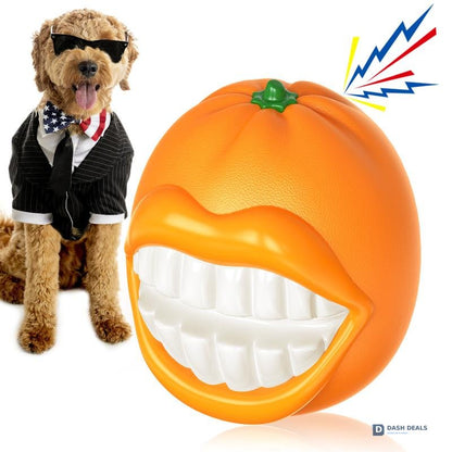 Tough Squeaky Ball Dog Toy for Aggressive Chewers — Training, Fetch, Indestructible