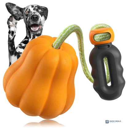 Heavy-Duty Dog Rope Fetch & Tug-of-War Toy — Aggressive Chewers, Indoor & Outdoor