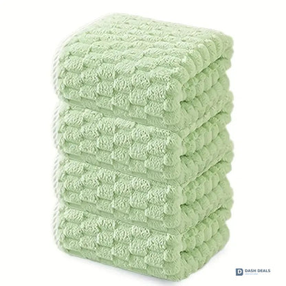 Waffle Ultra-Soft Bath Towel — Super Absorbent Quick-Dry Spa Fitness Travel Towel