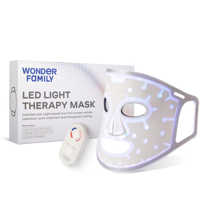 Red Light Therapy Mask for Face - LED Red Light Face Mask Skincare Device