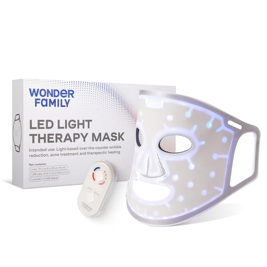 Red Light Therapy Mask for Face - LED Red Light Face Mask Skincare Device