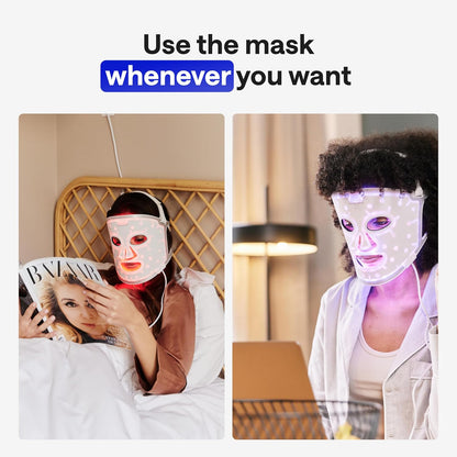 Red Light Therapy Mask for Face - LED Red Light Face Mask Skincare Device